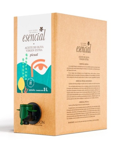 Esencial verde Bag in Box Picual - Bag in Box 3L