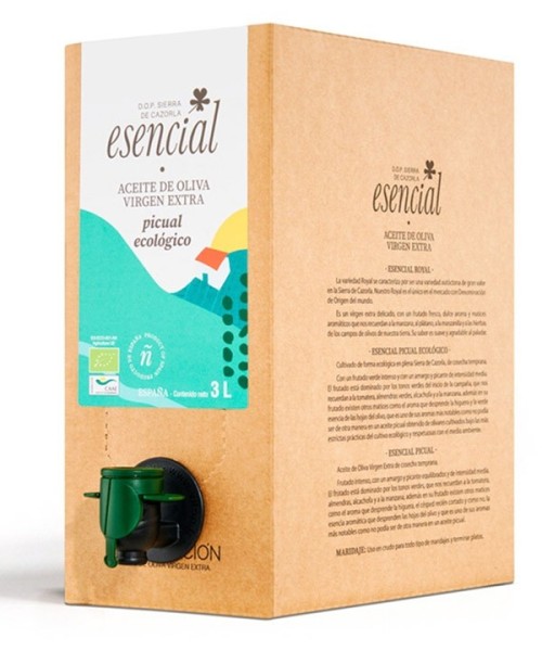 Esencial verde Bag in Box Premium Ecológico - Bag in Box 3L