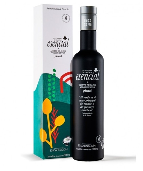 Esencial Verde Temprano Picual Case 500 ml. - Oliva Oliva
