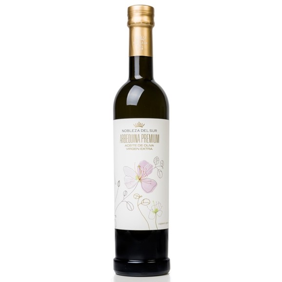 olivenöl  nobleza del sur centenarium arbequina Glasflasche 500 ml