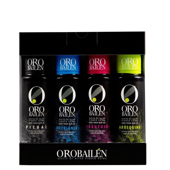 Oro Bailén 4 Variedades - Estuche con ventana 4x100 ml.