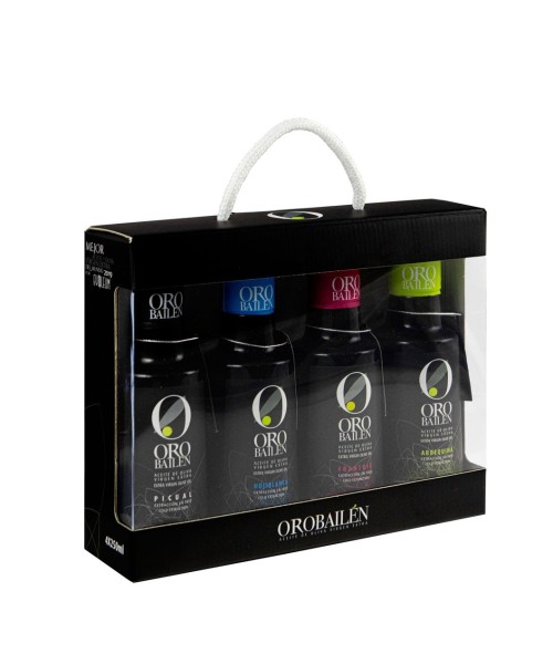 Oro Bailén - Estuche 4 variedades de botellas 250 ml