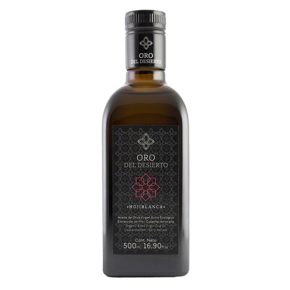 Oro del Desierto Hojiblanca Bouteille en verre 500 ml. - Oliva Oliva