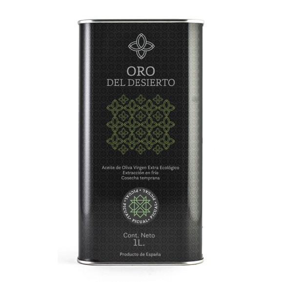 Oro del Desierto Picual Bidon métal 1 l. - Oliva Oliva