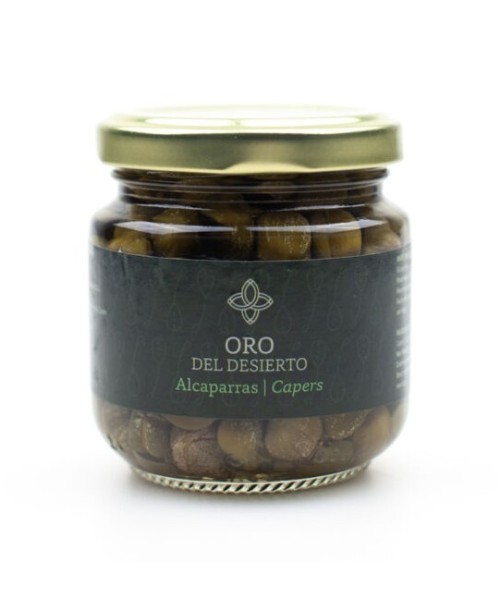 Oro del Desierto Capers Glass jar 260 gr. - Oliva Oliva