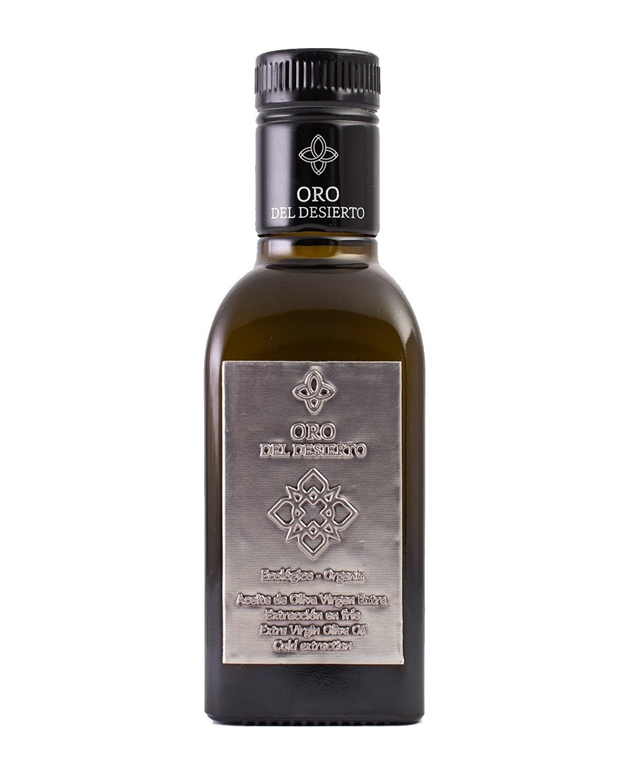 Oro del Desierto Coupage Squared glass bottle 250 ml. - Oliva Oliva