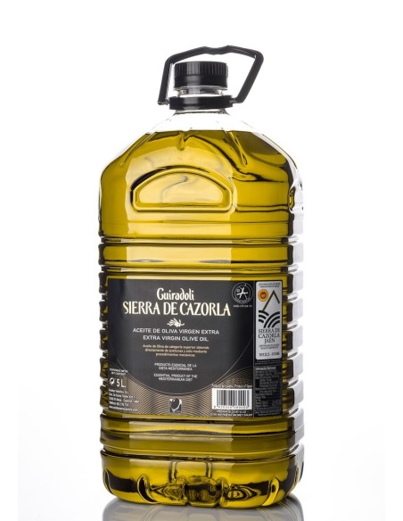 Sierra de Cazorla Picual Plastikkaraffe 5 l. - Oliva Oliva