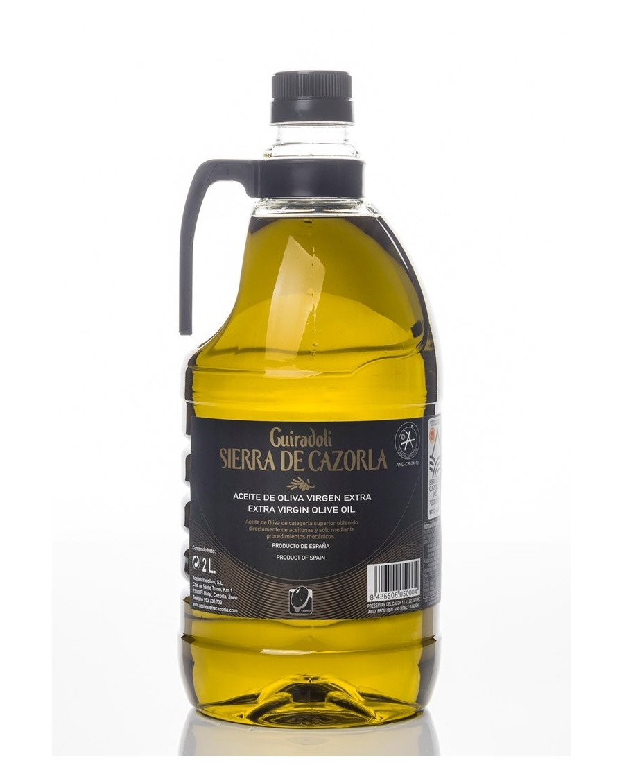 Sierra de Cazorla Picual Plastikkaraffe 2 l. - Oliva Oliva