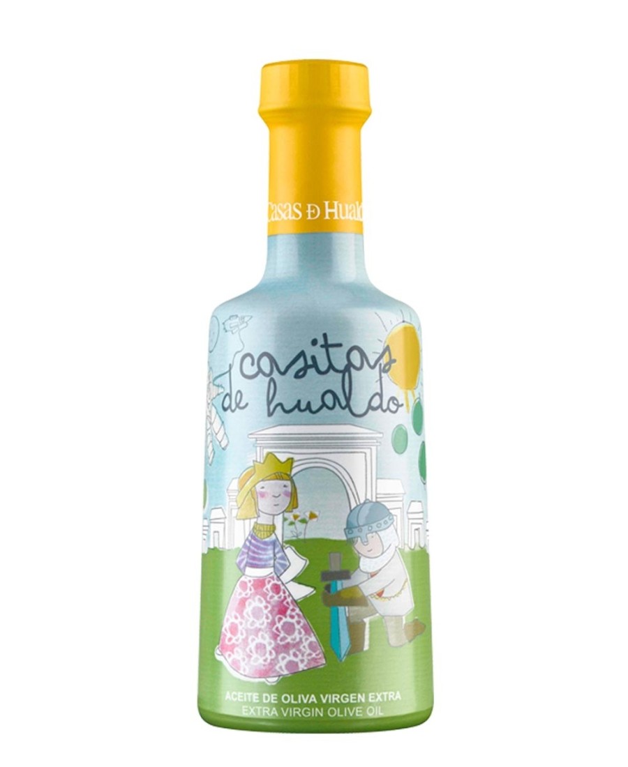 aceite de oliva casitas de hualdo  botella vidrio 250 ml