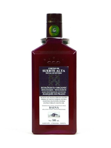 Cortijo de Suerte Alta Picual Botella de vidrio 500 ml. - Oliva Oliva