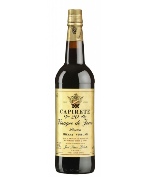 Capirete 20 Sherry Vinegar Reserva Glass bottle 750 ml. - Oliva Oliva