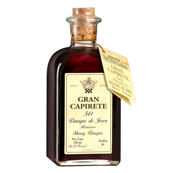 Gran Capirete 50 Vinagre de Jerez Reserva - Botella de vidrio 250 ml.