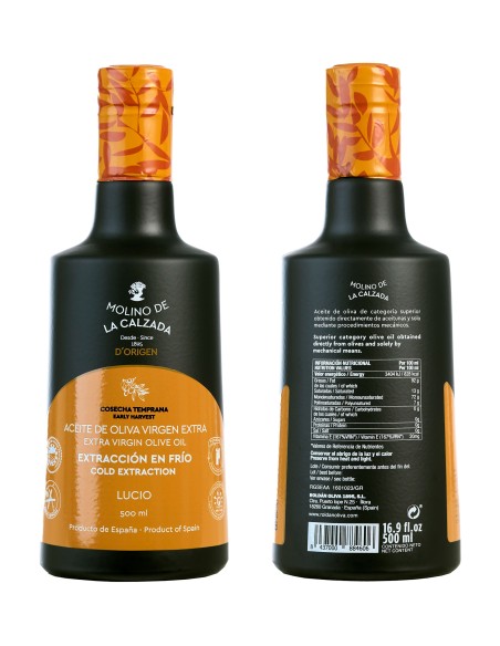 Molino de la Calzada Picual, Arbequina and Lucio 500 ml. - Oliva Oliva