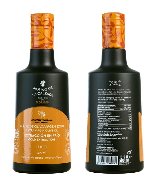 Molino de la Calzada Picual, Arbequina y Lucio 500 ml. - Oliva Oliva