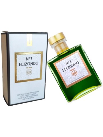 Elizondo Picual Premium Nº3 botella 500 ML con estuche