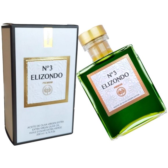 Elizondo Picual Premium Nº3 botella 500 ML con estuche