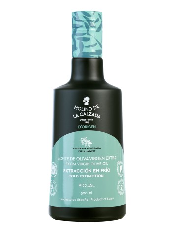 Molino de la Calzada Picual Bell - Botella de vidrio 500 ml.