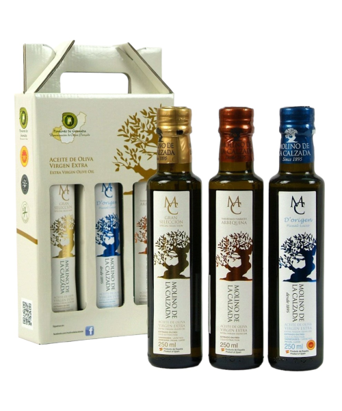 Molino de la Calzada - Estuche 3 botellas 250 ml.