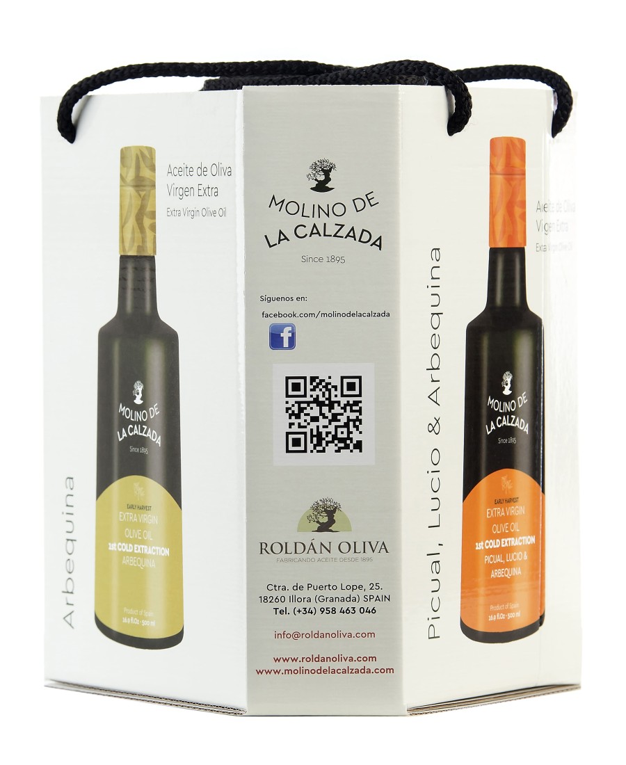 Molino de la Calzada Nueva Presentación - Estuche 3 botellas 500 ml.