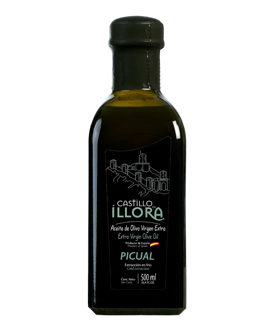 Castillo de Íllora Picual Glass bottle 500 ml. - Oliva Oliva