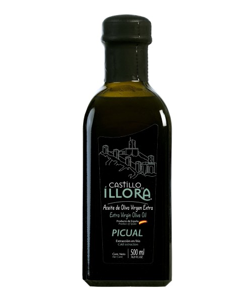 Castillo de Íllora Picual Glass bottle 500 ml. - Oliva Oliva