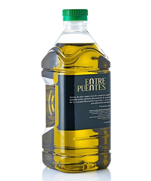 Entre Puentes Manzanilla Cacereña PET bottle 2 l. - Oliva Oliva