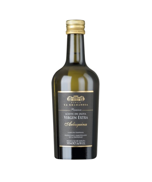 Finca La Gramanosa Arbequina Botella de vidrio 500 ml. - Oliva Oliva