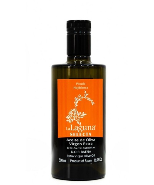 La Laguna Selecta - Quadratische Glasflasche 500 ml.