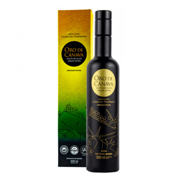 Oro de Cánava Frühe Ernte Auswahl Glasflasche 500 ml. - Oliva Oliva