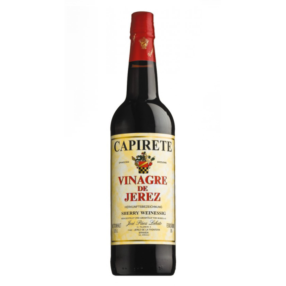 Capirete Sherry Vinegar Glass bottle 750 ml. - Oliva Oliva