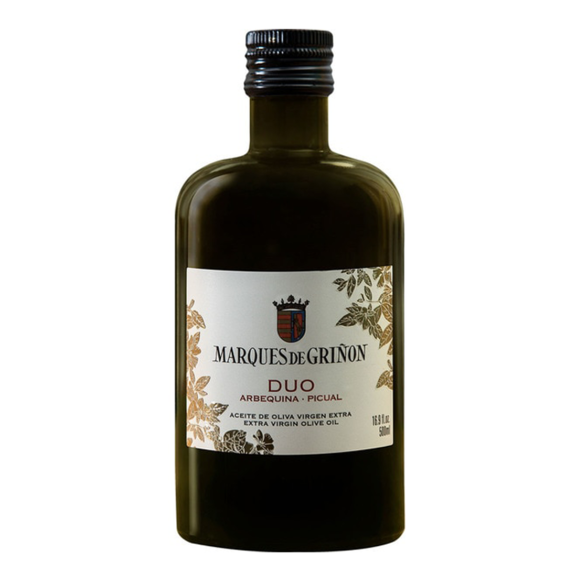 Marqués de Griñón Duo Arbequina Picual - Botella de vidrio 500 ml.