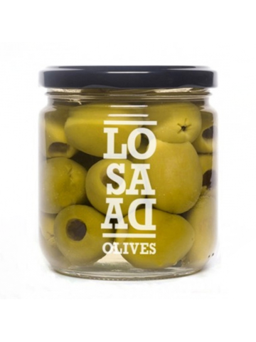 Aceitunas Losada Entsteinte Gordal-Oliven Glas 345 gr. - Oliva Oliva