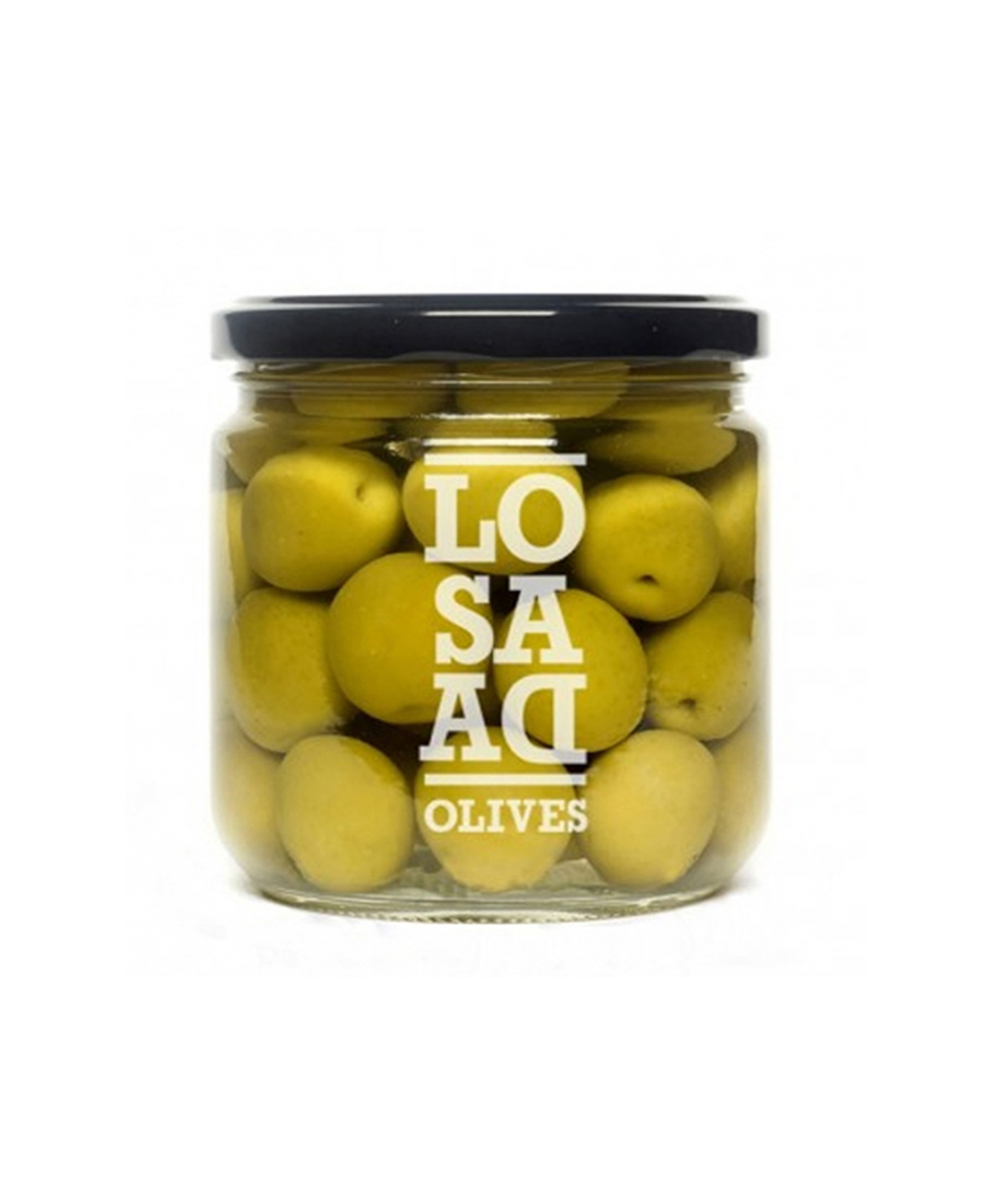 Aceitunas Losada Olives Manzanilla avec noyau 345 gr. - Oliva Oliva