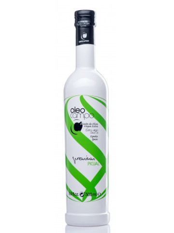 Oleocampo Premium Picual Glasflasche 500 ml. - Oliva Oliva