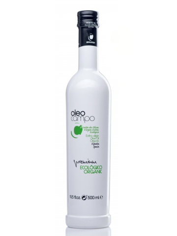 Oleocampo Premium Picual Ecológico Botella 500 ml. - Oliva Oliva