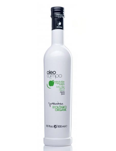 Oleocampo Premium Picual BIO Bouteille en verre 500 ml. - Oliva Oliva