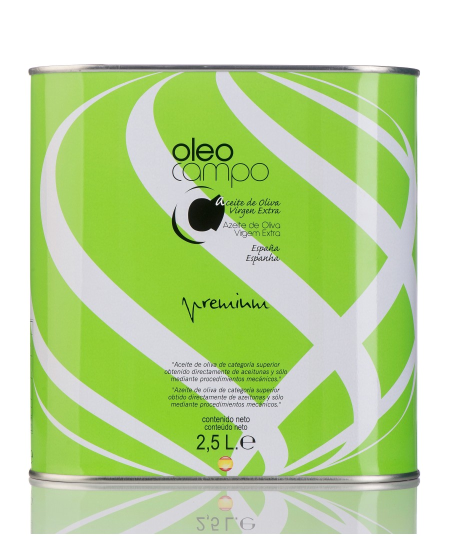 Oleocampo Premium Picual Bidon métal 2,5 l. - Oliva Oliva