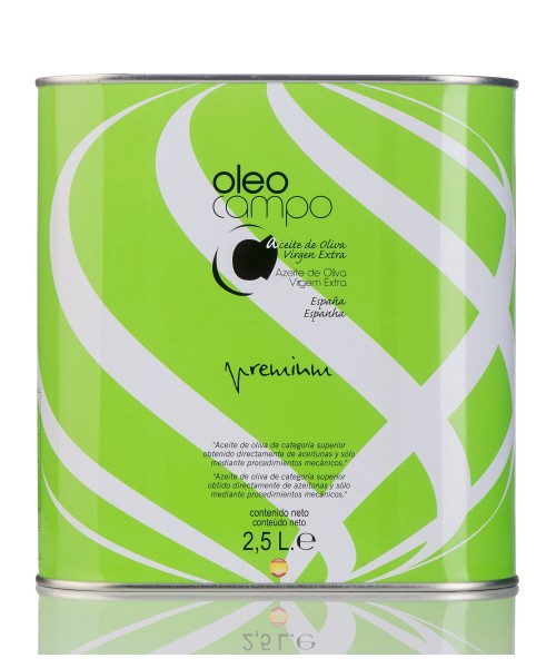 Oleocampo Premium Picual Bidon métal 2,5 l. - Oliva Oliva