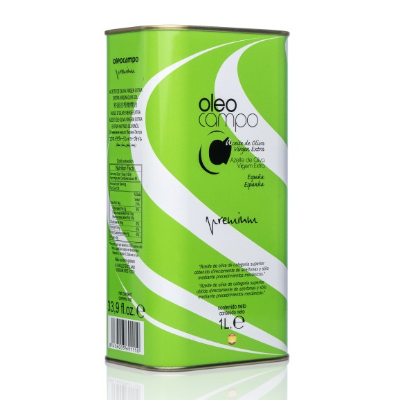 Oleocampo Premium Picual Tin 1 l. - Oliva Oliva