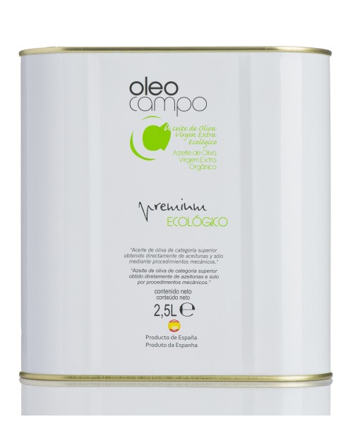 Oleocampo Picual BIO Bidon métal 2,5 l. - Oliva Oliva