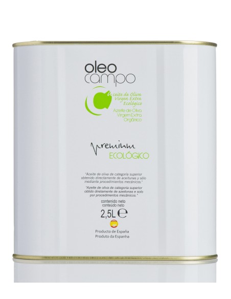 Oleocampo Picual BIO Blechdose 2,5 l. - Oliva Oliva