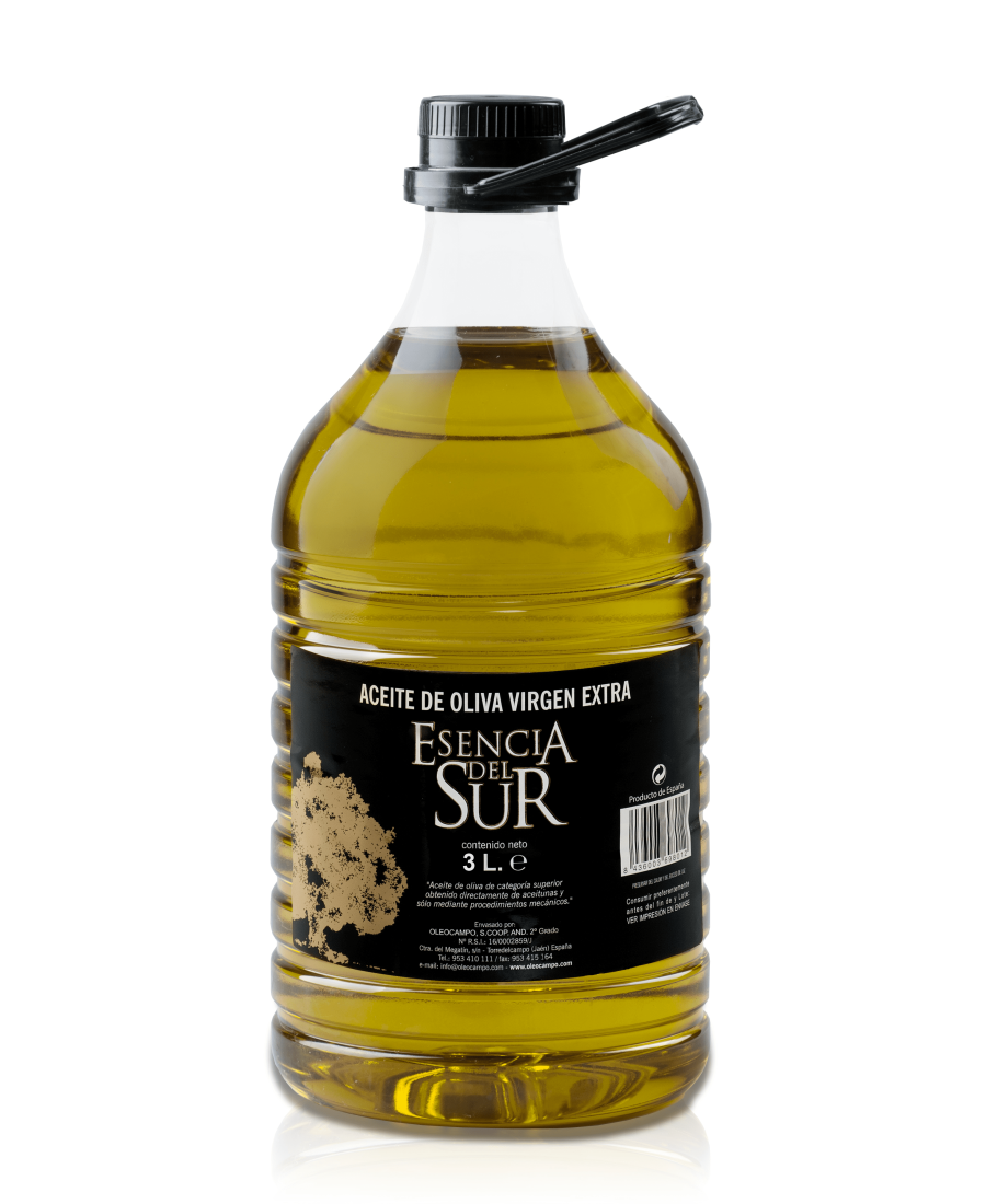 Esencia del Sur Picual PET-Flasche 3 l. - Oliva Oliva