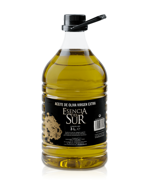 Esencia del Sur Picual PET bottle 3 l. - Oliva Oliva