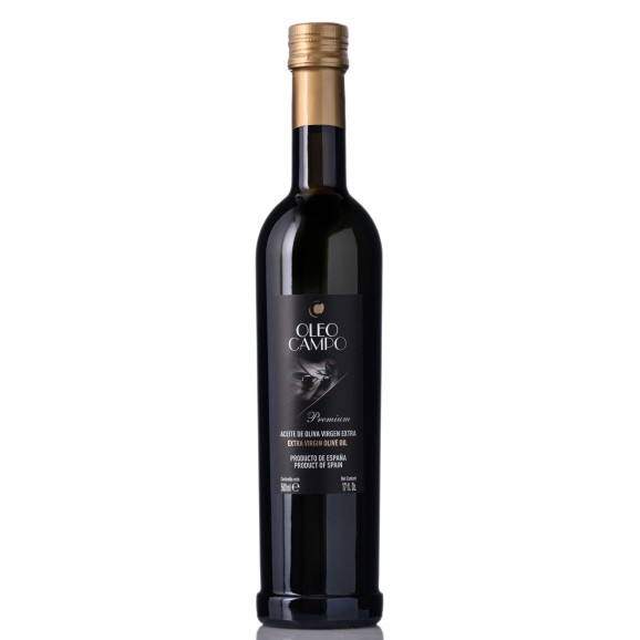 Oleocampo Premium Picual Cylindrical bottle 500 ml. - Oliva Oliva