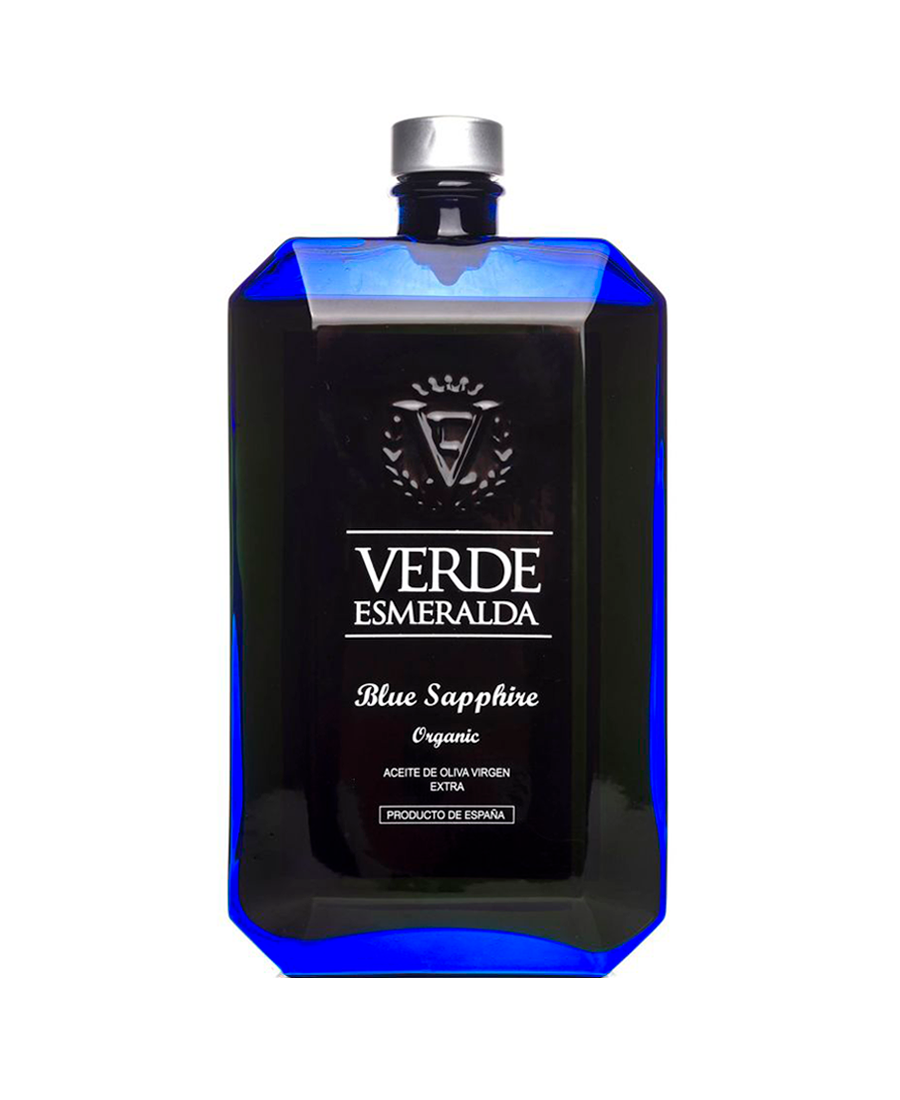 Verde Esmeralda Blue Sapphire BIO Picual Flasche 500 ml. - Oliva Oliva