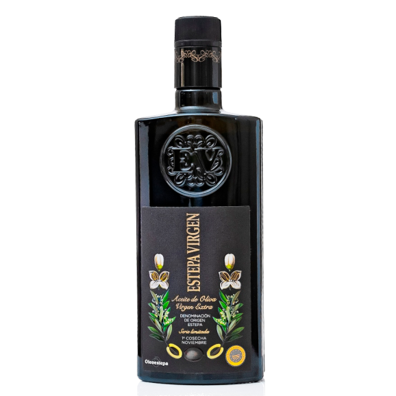 Oleoestepa Estepa Virgen - Botella de vidrio 500 ml.