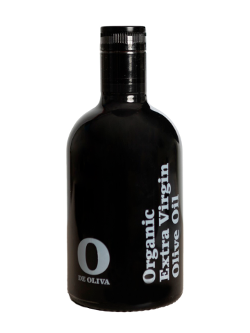 O de Oliva Orgánico - Botella de vidrio 500 ml.