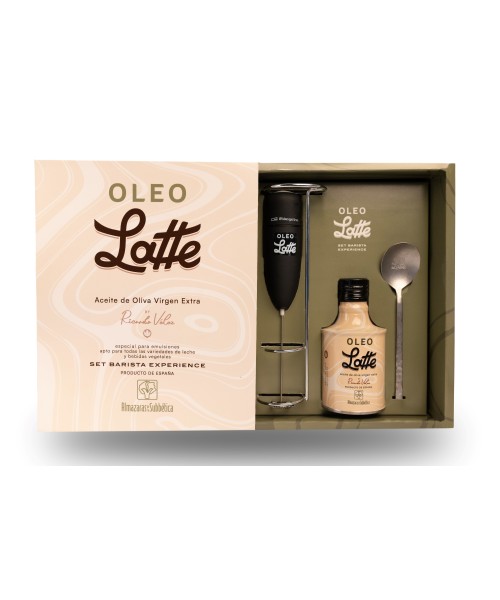 Almazaras de la Subbética Oleo Latte Set Barista Experience - Oliva Oliva