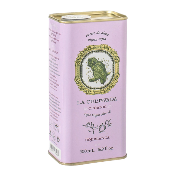La Cultivada Hojiblanca Bidon métal 500 ml. - Oliva Oliva
