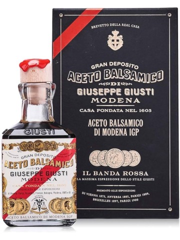 Giuseppe Giusti Balsamico-Essig aus Modena Banda Rossa - Oliva Oliva